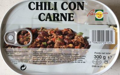 Chili con Carne front packaging