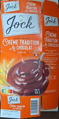 Crème Tradition au Chocolat front packaging