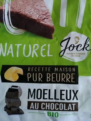 Moelleux au chocolat bio