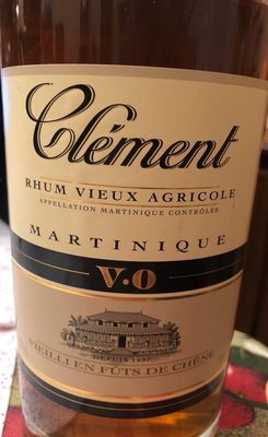 Rhum vieux agricole - Martinique front packaging