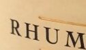 Rhum vieux agricole - Martinique ingredients label