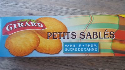 Petits Sablés - Vanille Rhum
