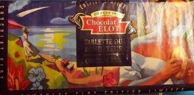 Chocolat noir Tablette du fondateur