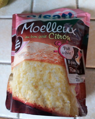 moelleux au citron front packaging