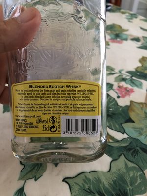 Blendes scotch whisky