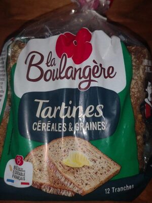 Tartines céréales et graines