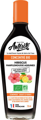 Concentré bio - Hibiscus pamplemousse agrumes