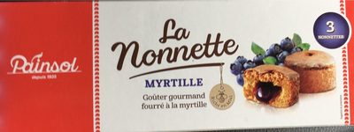 La nonnette myrtille front packaging
