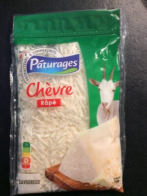 Chèvre rapé front packaging