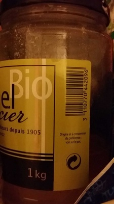 Miel de tilleul bio