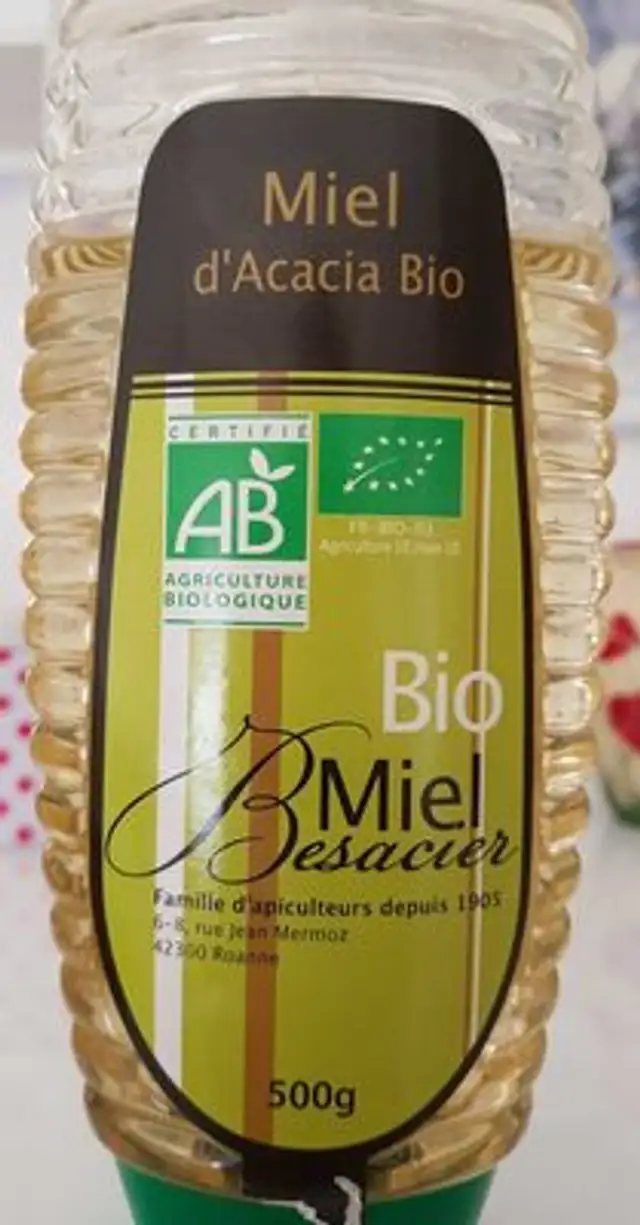 Miel d'Acacia Bio front packaging