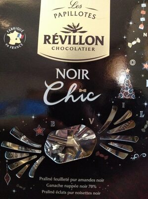 Les Papillotes noir chics front packaging
