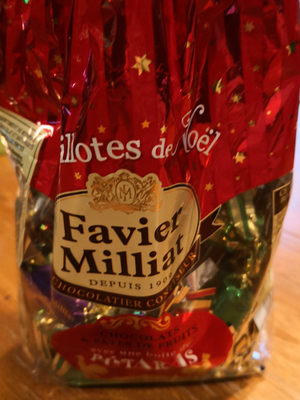 Papillotes Chocolat F.milliat, Pâte De Fruits + Pétard