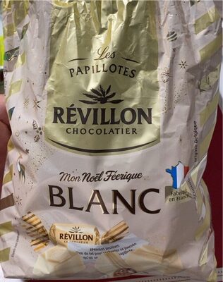 Les papillotes Chocolat blanc front packaging