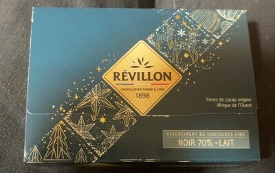 Assortiment de chocolats fins