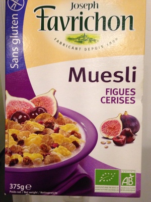Muesli Figues Cerises