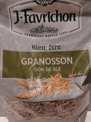 Granosson son de blé front packaging