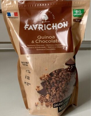 Quinoa & Chocolate organic crunchy muesli