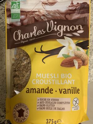 Muesli Bio Croustillant Amande Vanille