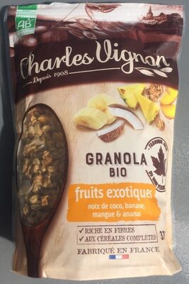 Granola bio fruits exotiques