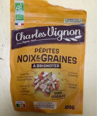 Pépites noix et graines à grignoter