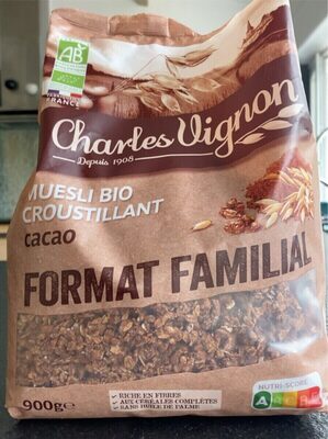 Muesli croustillant cacao