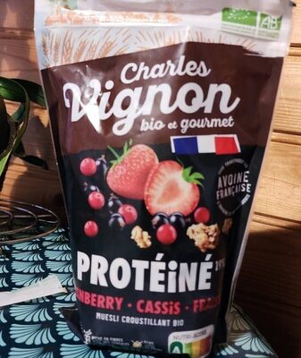 Muesli Protéiné Cranberry Cassis Fraise