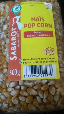 Maïs front packaging