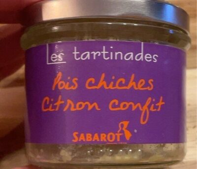 Pois chiches citron confit