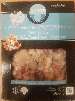 Fracassée de champignons des bois
