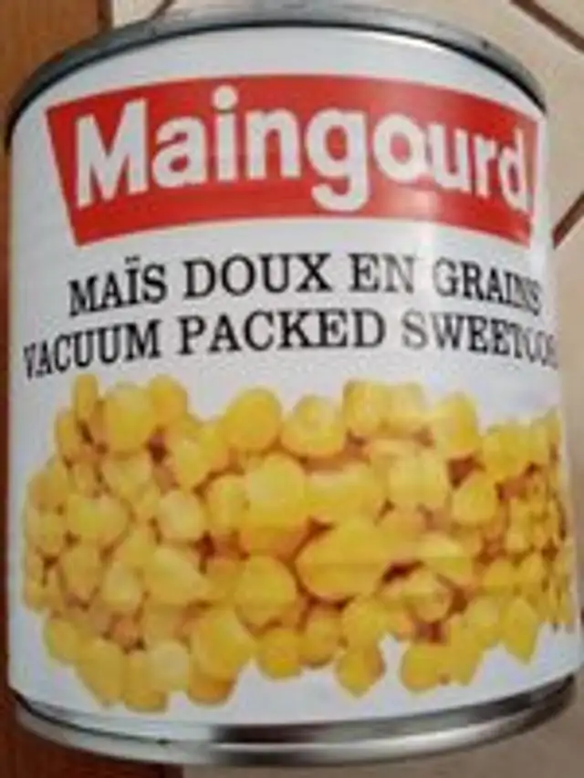 Maïs doux en grains
