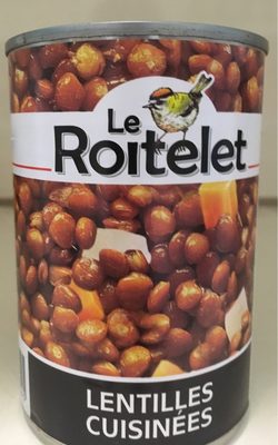 Lentilles cuisinées