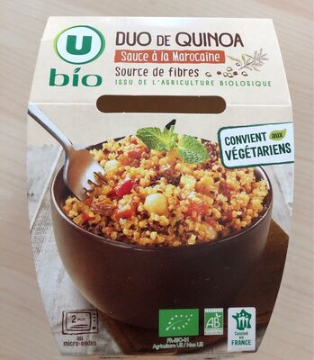 Duo de quinoa Sauce à la marocaine