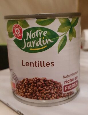 Lentilles front packaging