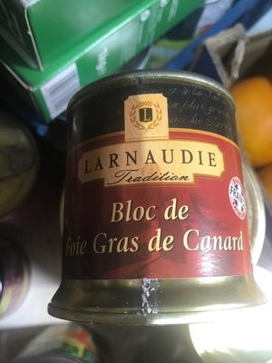 bloc de foie gras de canard
