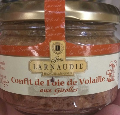Confit de Foie de Volaille aux Girolles front packaging