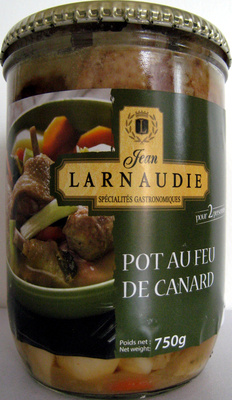 Pot au feu de canard Jean Larnaudie