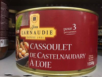 Cassoulet de Castelnaudary à l'Oie