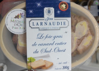 Le foie gras de canard entier du Sud-Ouest