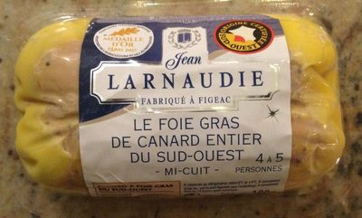 Foie gras de canard entier du Sud-Ouest mi-cuit