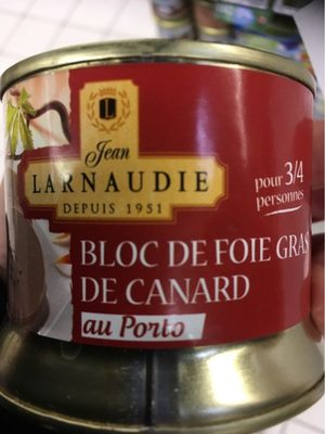 Bloc foie gras canard