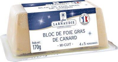 Bloc de foie gras de canard