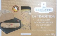 La tradition le foie gras de canard entier du sud-ouest mi-cuit