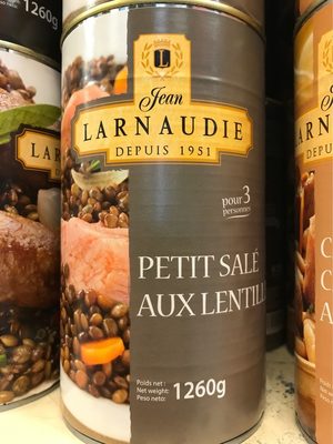 Petit salé aux lentilles