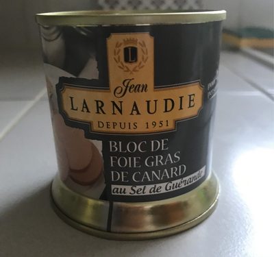 Bloc de foie gras au sel de Guérande