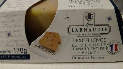 Foie gras de canard mi cuit