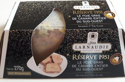 Foie gras de canard entier