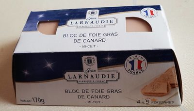 Bloc de foie canard