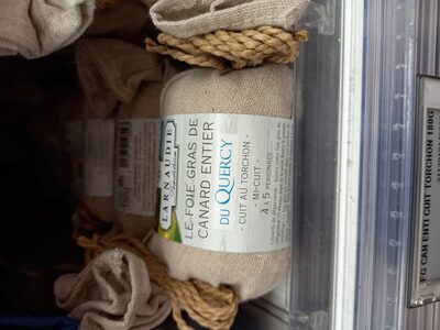 Foie gras larnaudie front packaging