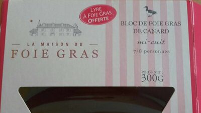 Bloc de foie gras de canard
